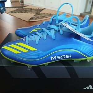 Adidas Messi Blue Soccer Cleats